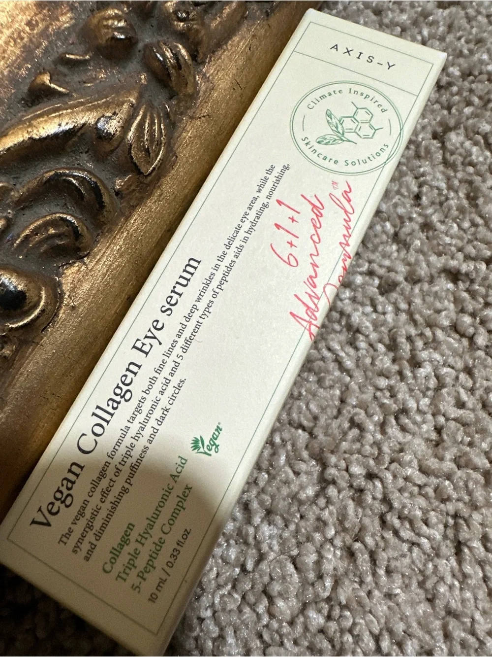New In Box AXIS-Y Vegan Collagen Eye Serum 10ml Dark Circles Fine Lines $24